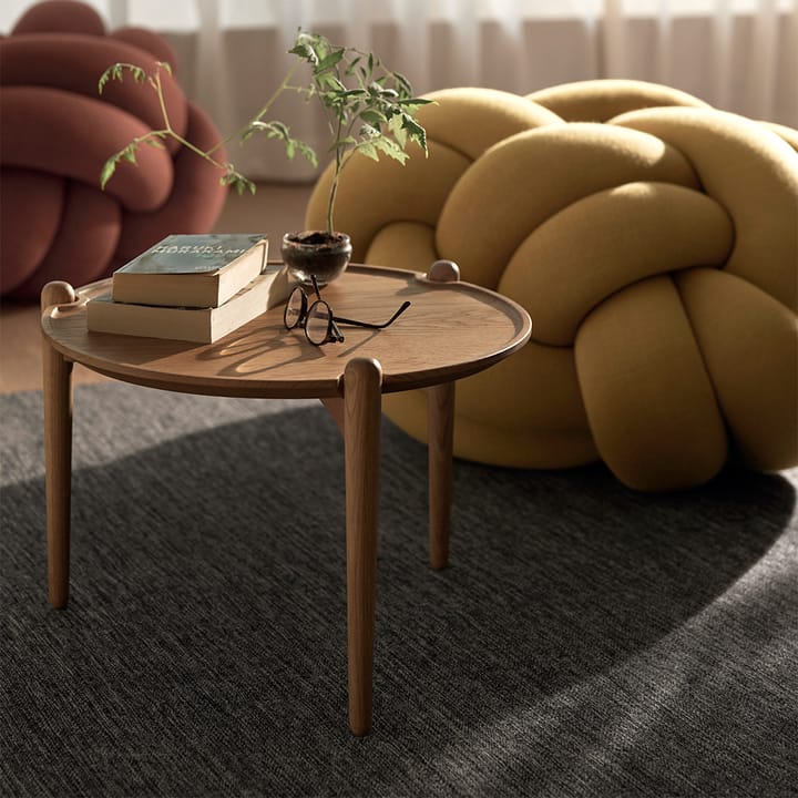 Tavolino da salotto Aria Ø90 cm, Rovere 30 cm Design House Stockholm