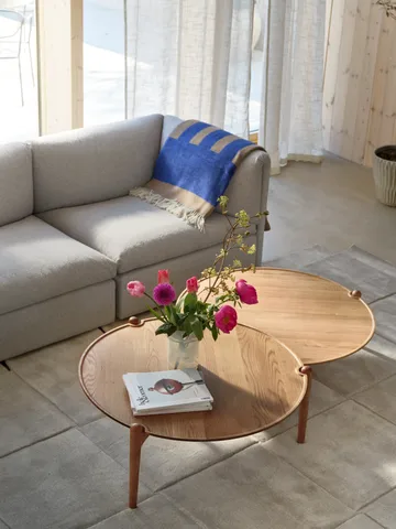 Tavolino da salotto Aria - Quercia chiara, Ø50x37 cm - Design House Stockholm