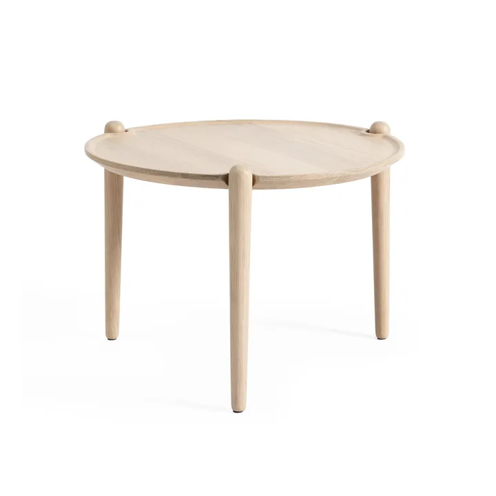 Tavolino da salotto Aria - Quercia chiara, Ø60x37 cm - Design House Stockholm