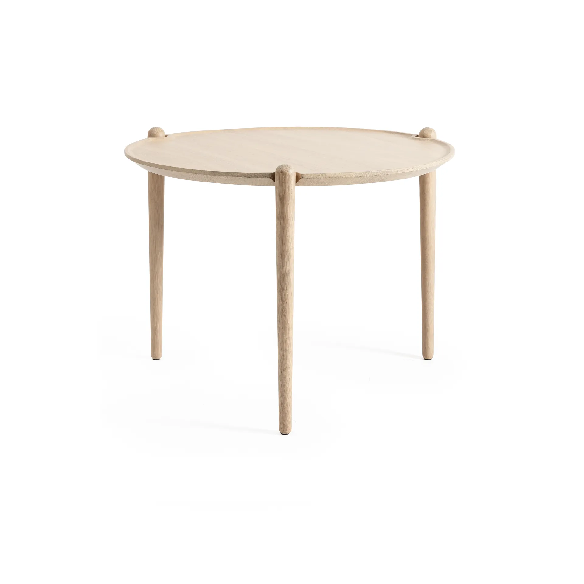 Tavolino da salotto Aria, Quercia chiara, Ø60x46 cm Design House Stockholm