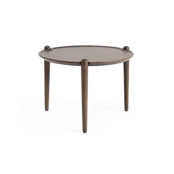 Tavolino da salotto Aria - Quercia scura, Ø50x37 cm - Design House Stockholm