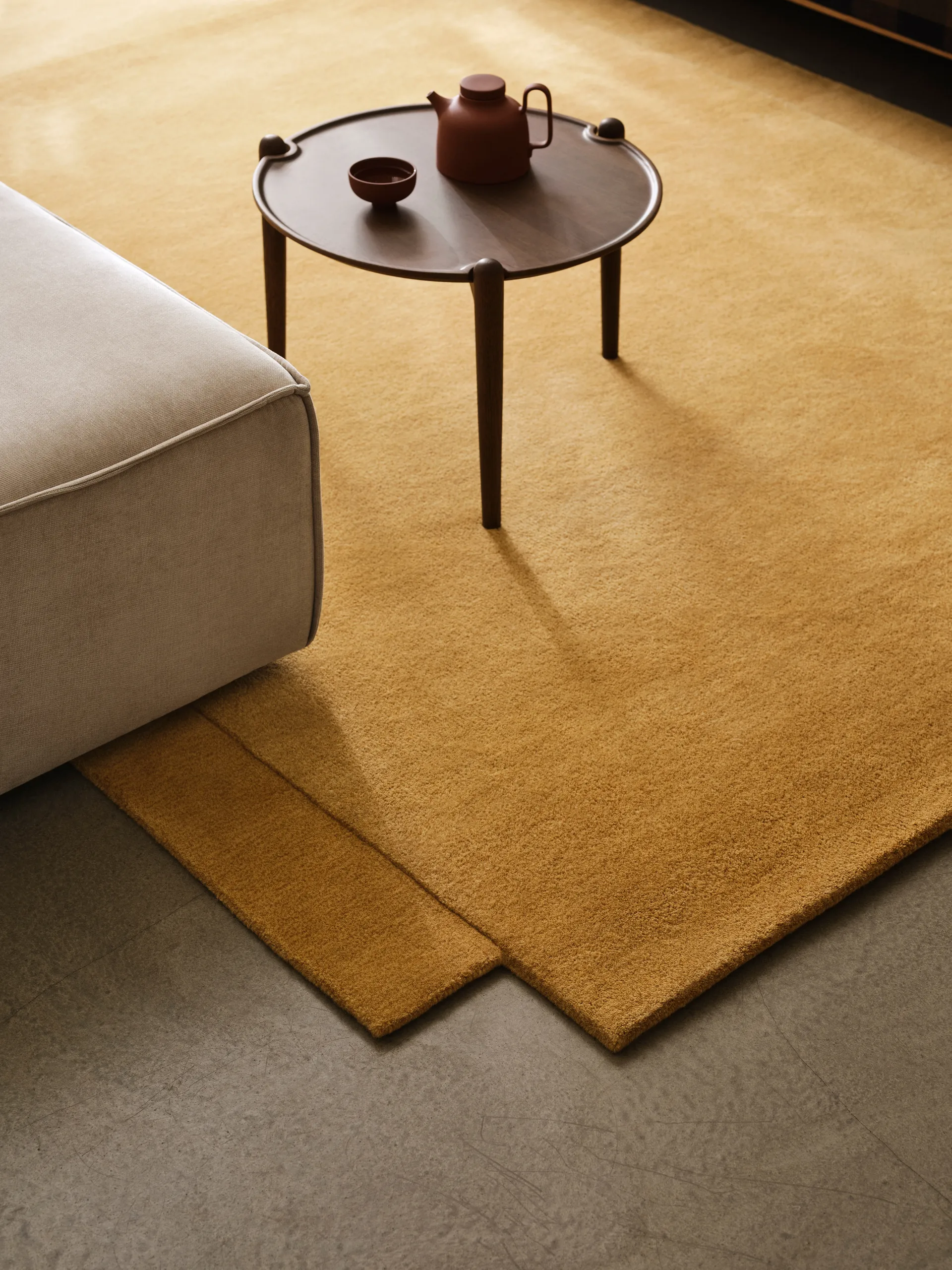 Tavolino da salotto Aria, Quercia scura, Ø50x37 cm Design House Stockholm