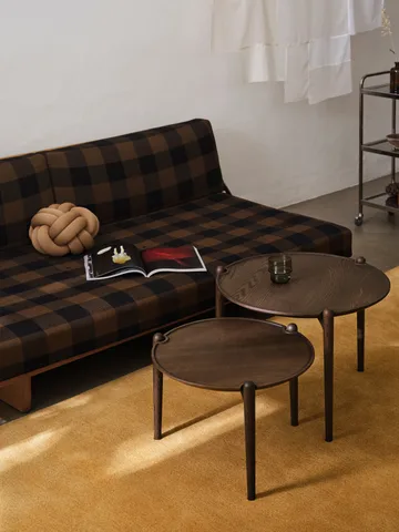 Tavolino da salotto Aria - Quercia scura, Ø50x37 cm - Design House Stockholm