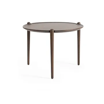 Tavolino da salotto Aria - Quercia scura, Ø60x46 cm - Design House Stockholm