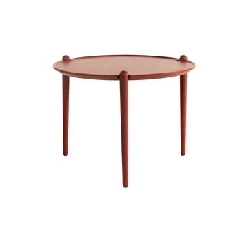 Tavolino da salotto Aria - Rosso, Ø60x46 cm - Design House Stockholm