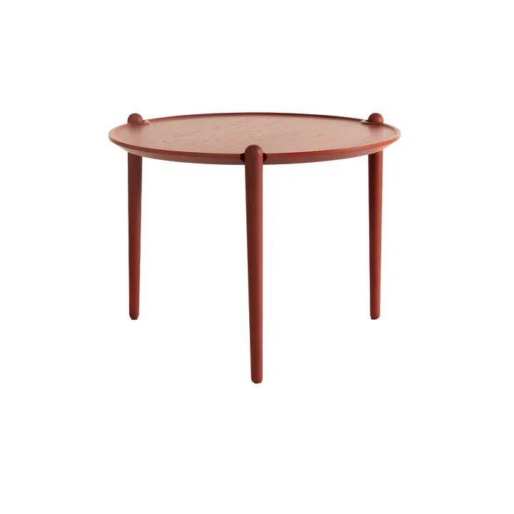 Tavolino da salotto Aria - Rosso, Ø60x46 cm - Design House Stockholm