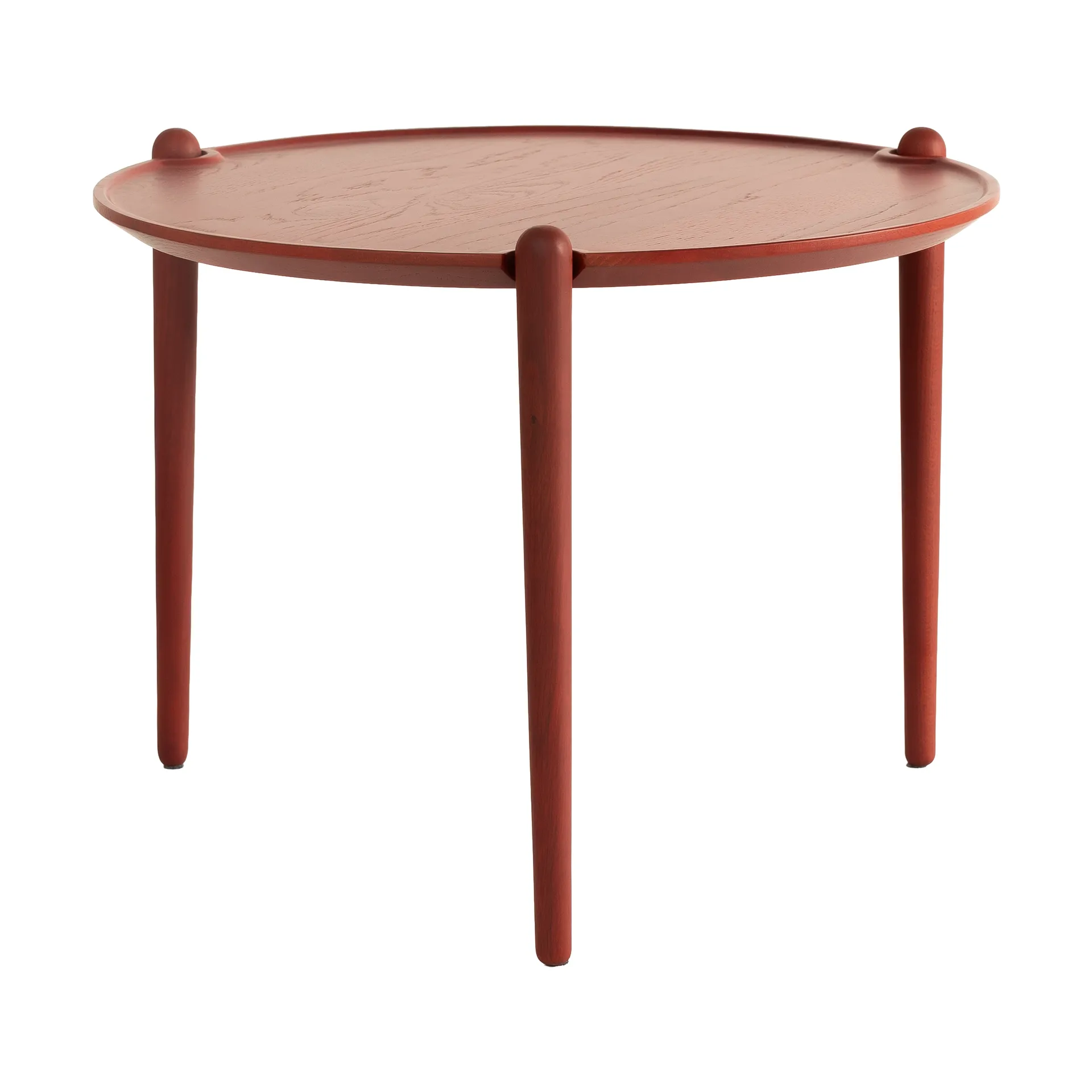 Tavolino da salotto Aria, Rosso, Ø60x46 cm Design House Stockholm