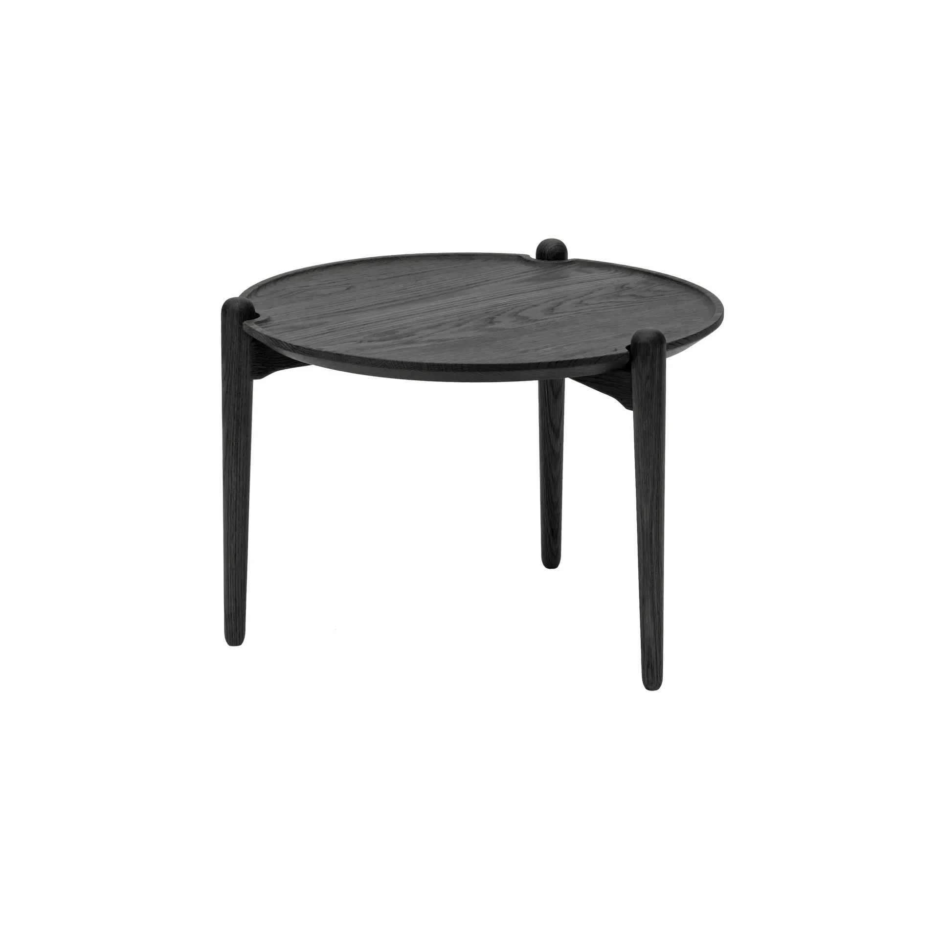 Tavolino da salotto Aria, Rovere scuro, Ø50x37 cm Design House Stockholm