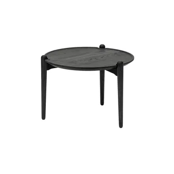 Tavolino da salotto Aria - Rovere scuro, Ø50x37 cm - Design House Stockholm