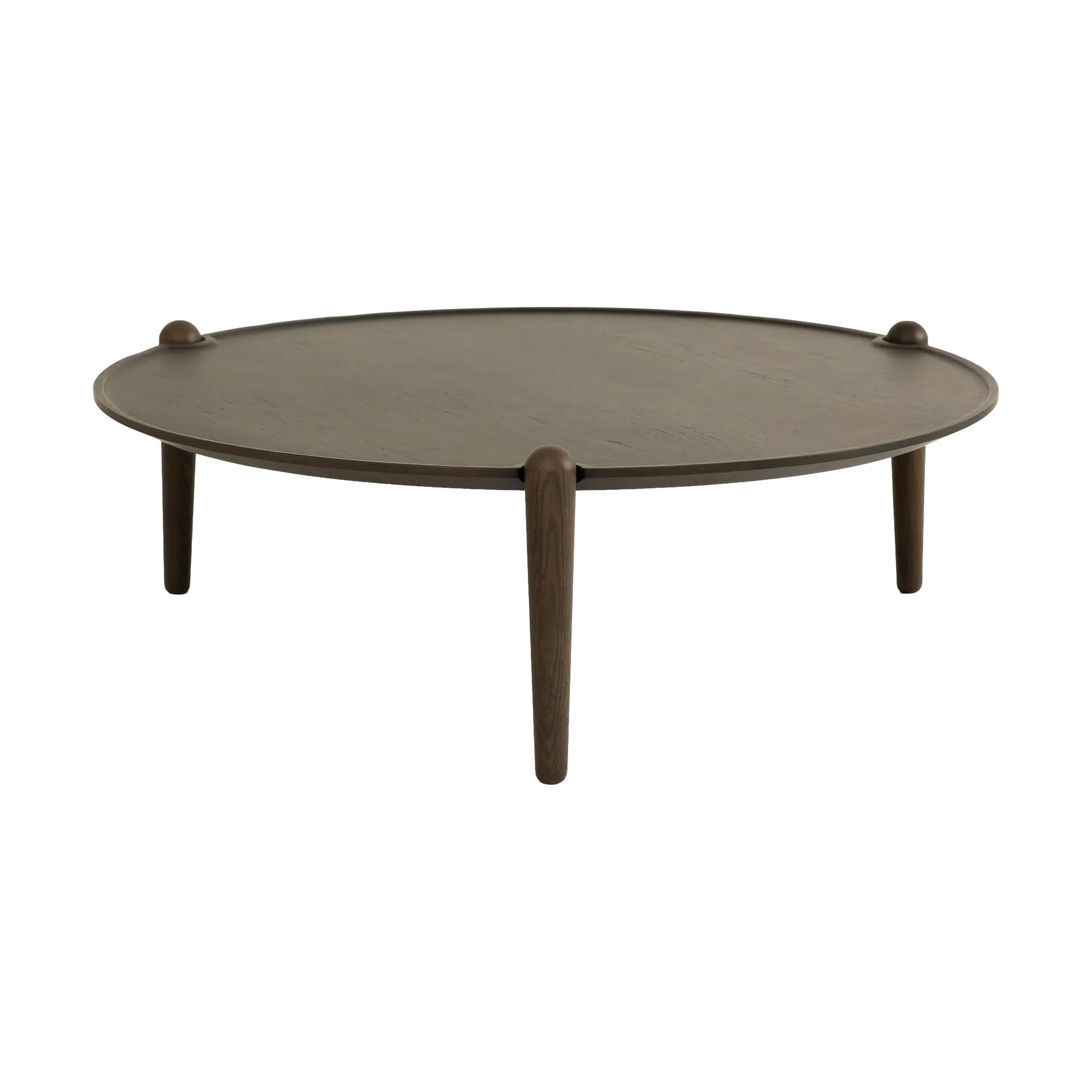 Tavolino da salotto Aria, Rovere scuro, Ø90x30 cm Design House Stockholm