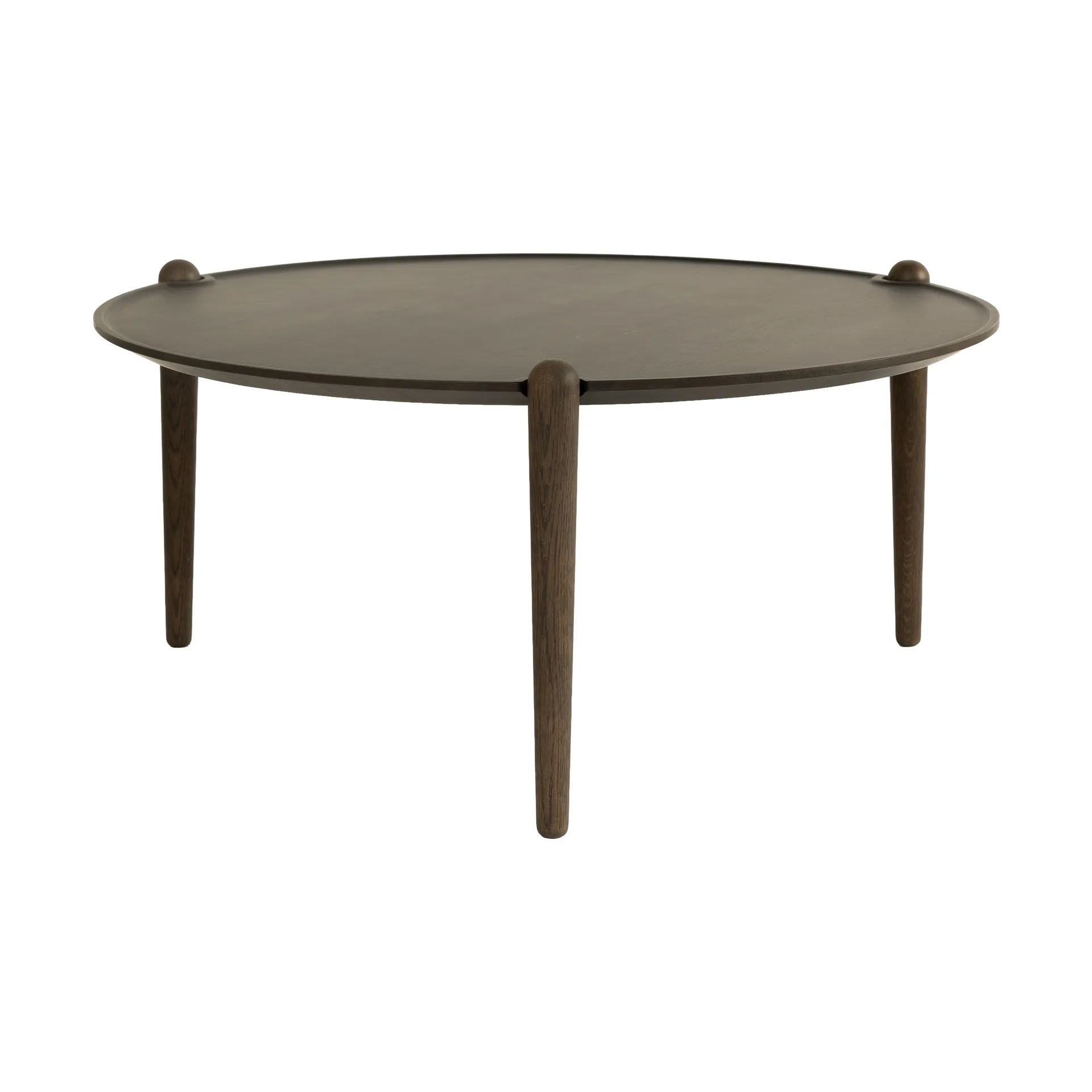 Tavolino da salotto Aria, Rovere scuro, Ø90x42,5 cm Design House Stockholm