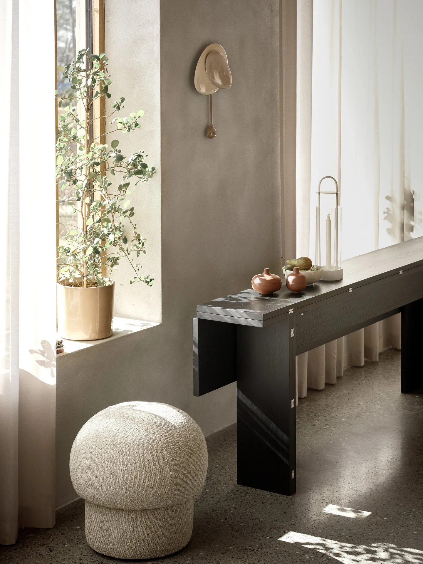 Tavolo Flip, Nero, 230 cm Design House Stockholm