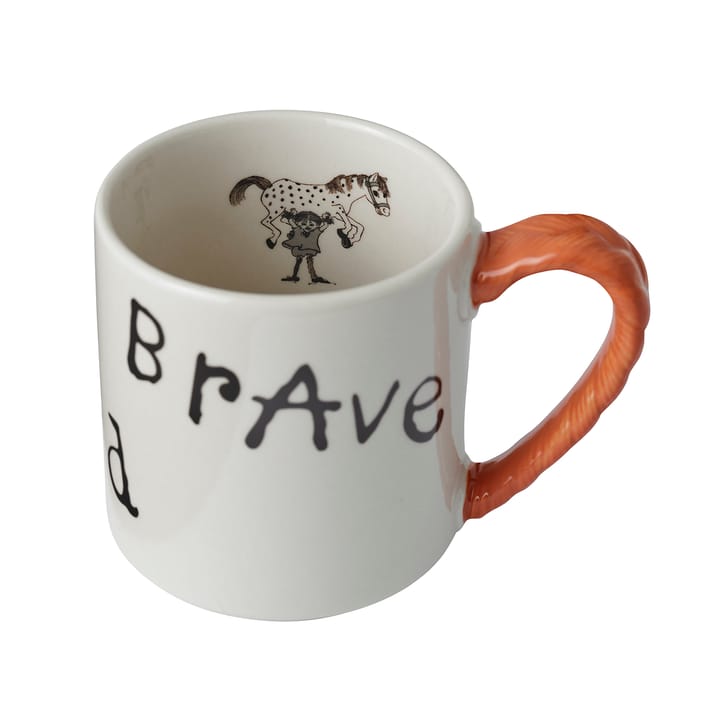 Tazza anniversario Astrid Lindgren Pippi 20 cl, Strong Kind Brave Design House Stockholm