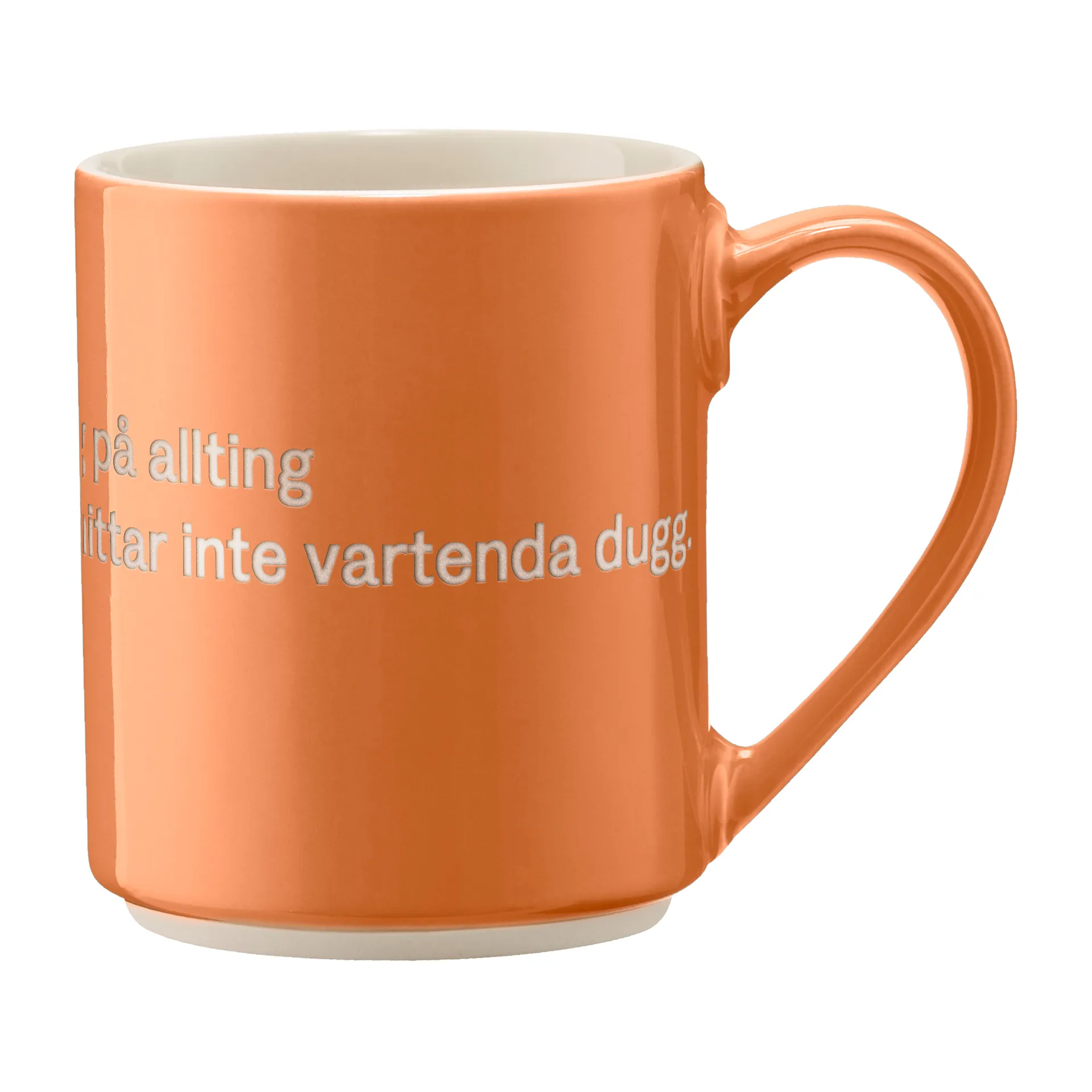 Tazza Astrid Lindgren, "Det är ingen ordning...", Testo in svedese Design House Stockholm