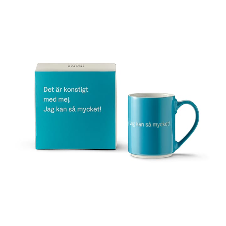 Tazza Astrid Lindgren, "Det är konstigt med mig…" - Testo in svedese - Design House Stockholm