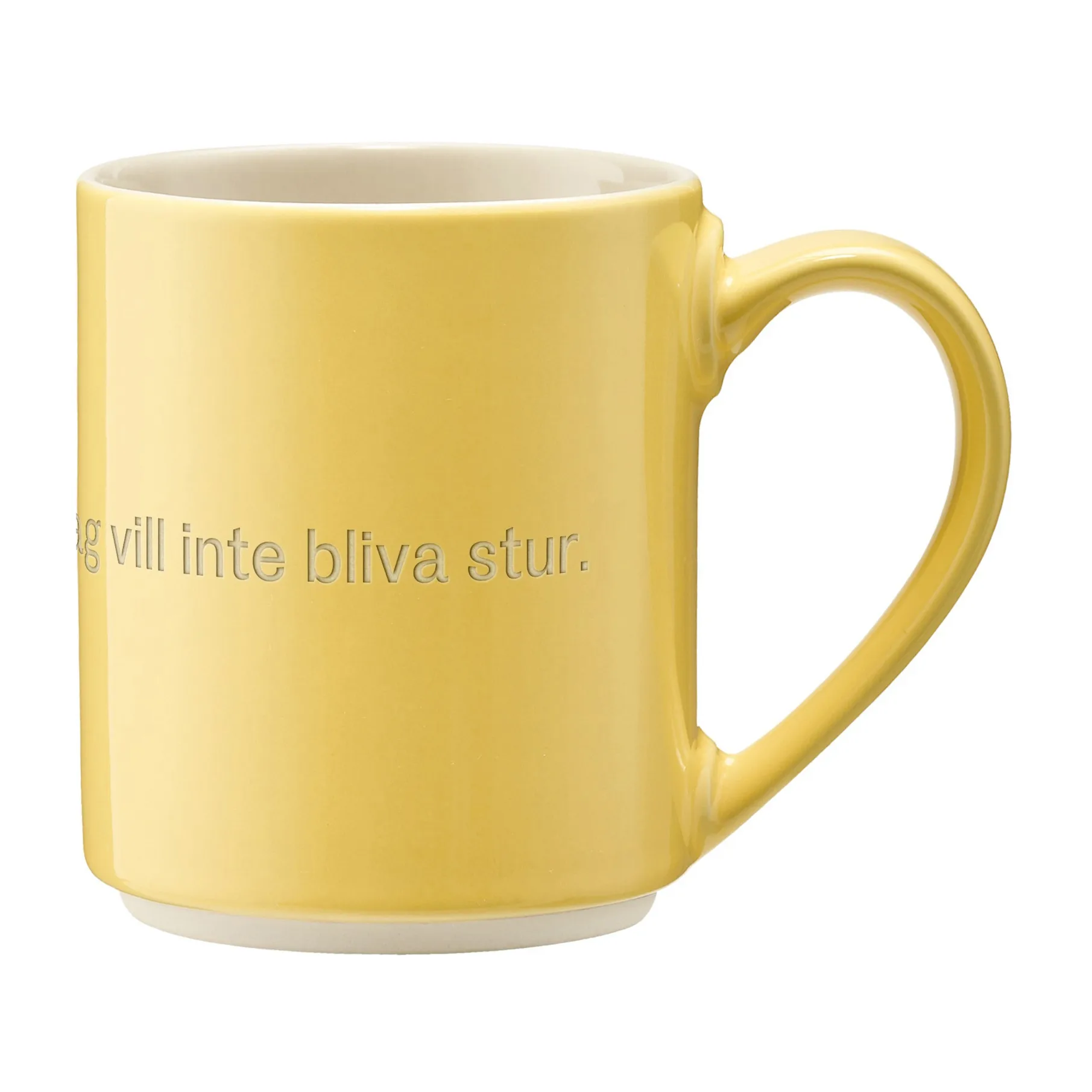 Tazza Astrid Lindgren "Fina lilla krumelur...", Testo svedese Design House Stockholm