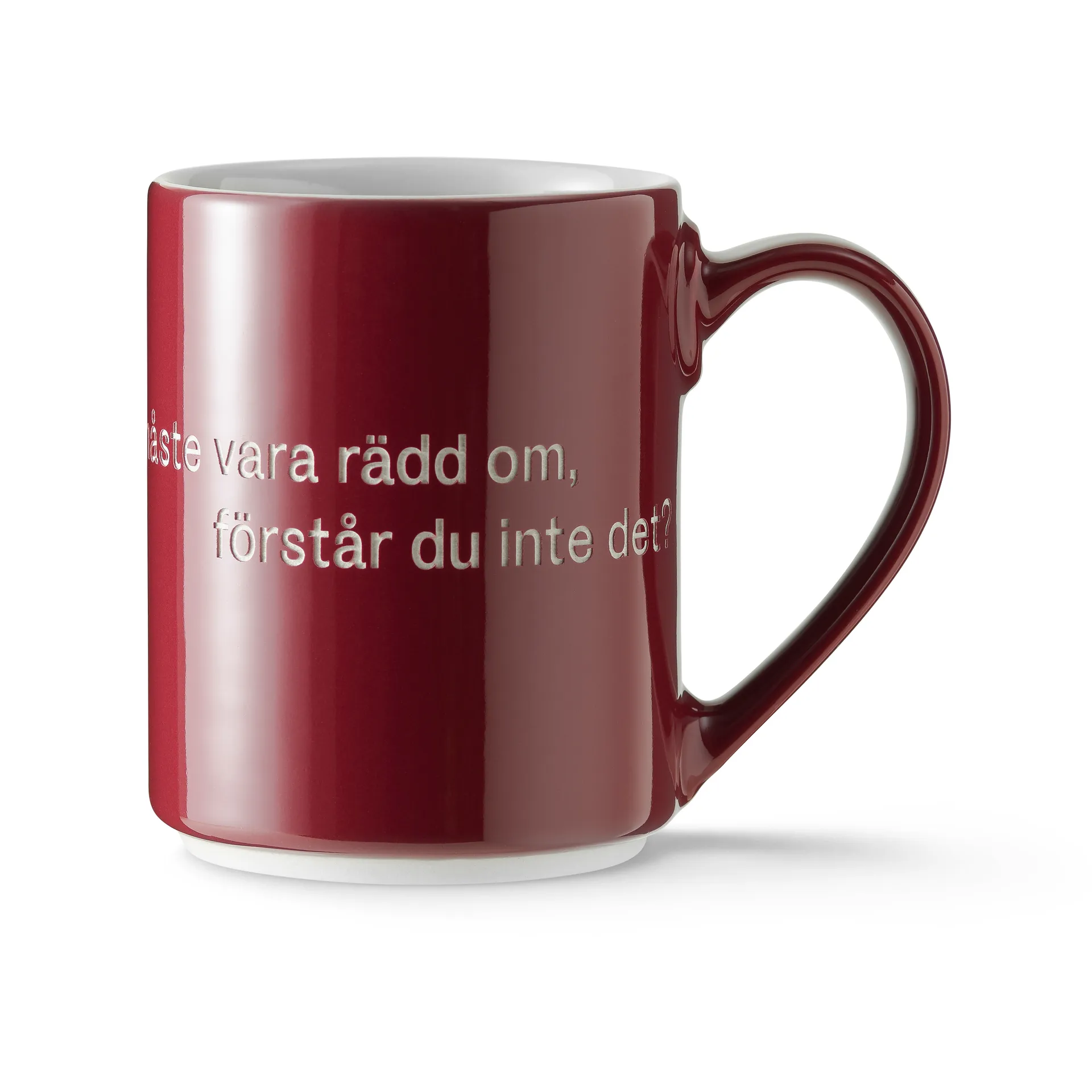 Tazza Astrid Lindgren, 'Livet är en sak', Testo in svedese Design House Stockholm