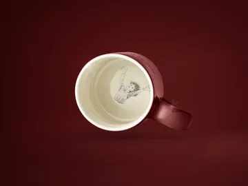 Tazza Astrid Lindgren, 'Livet är en sak' - Testo in svedese - Design House Stockholm
