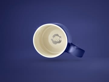 Tazza Astrid Lindgren, "S'not something you plan" - blu-svedese - Design House Stockholm