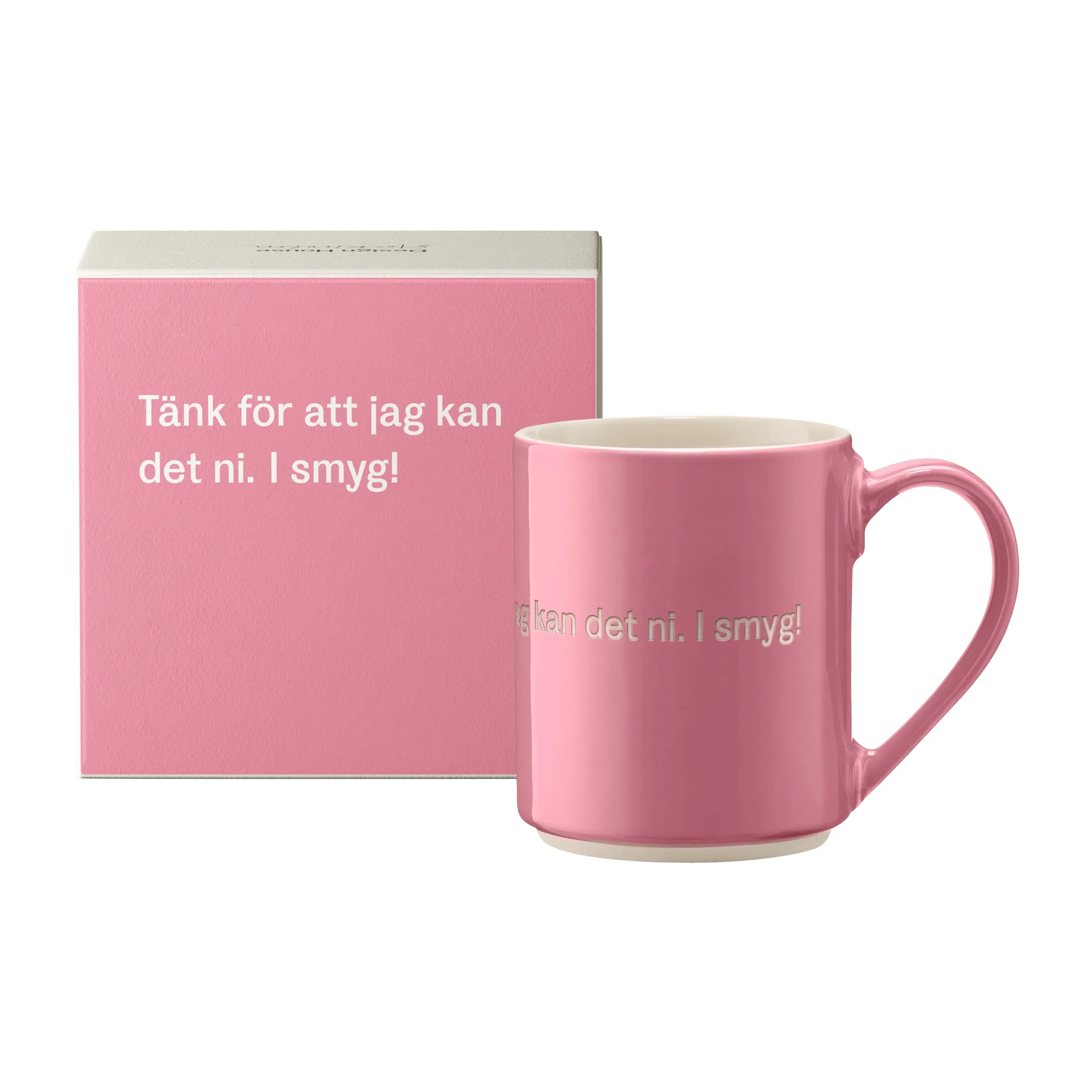 Tazza Astrid Lindgren, "Tänk for att jag kan…", Testo in svedese Design House Stockholm