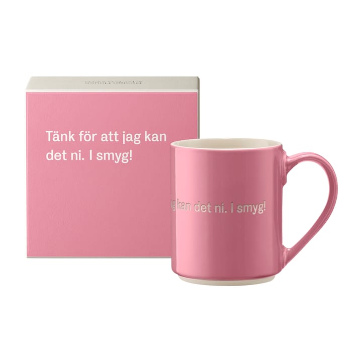 Tazza Astrid Lindgren, "Tänk for att jag kan…" - Testo in svedese - Design House Stockholm