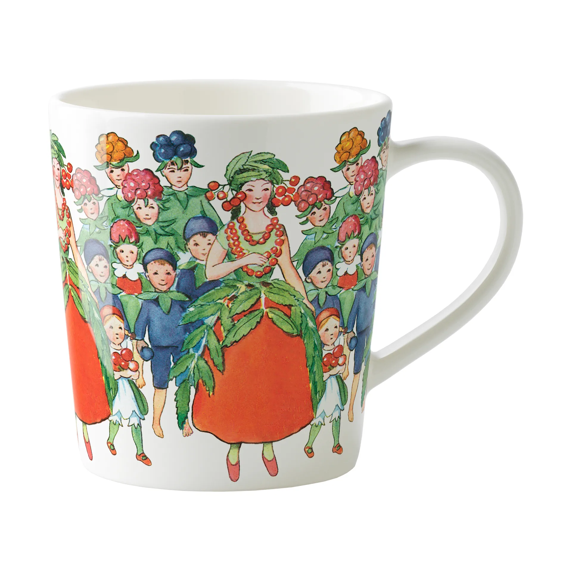 Tazza August con manico 40 cl, Bianco Design House Stockholm