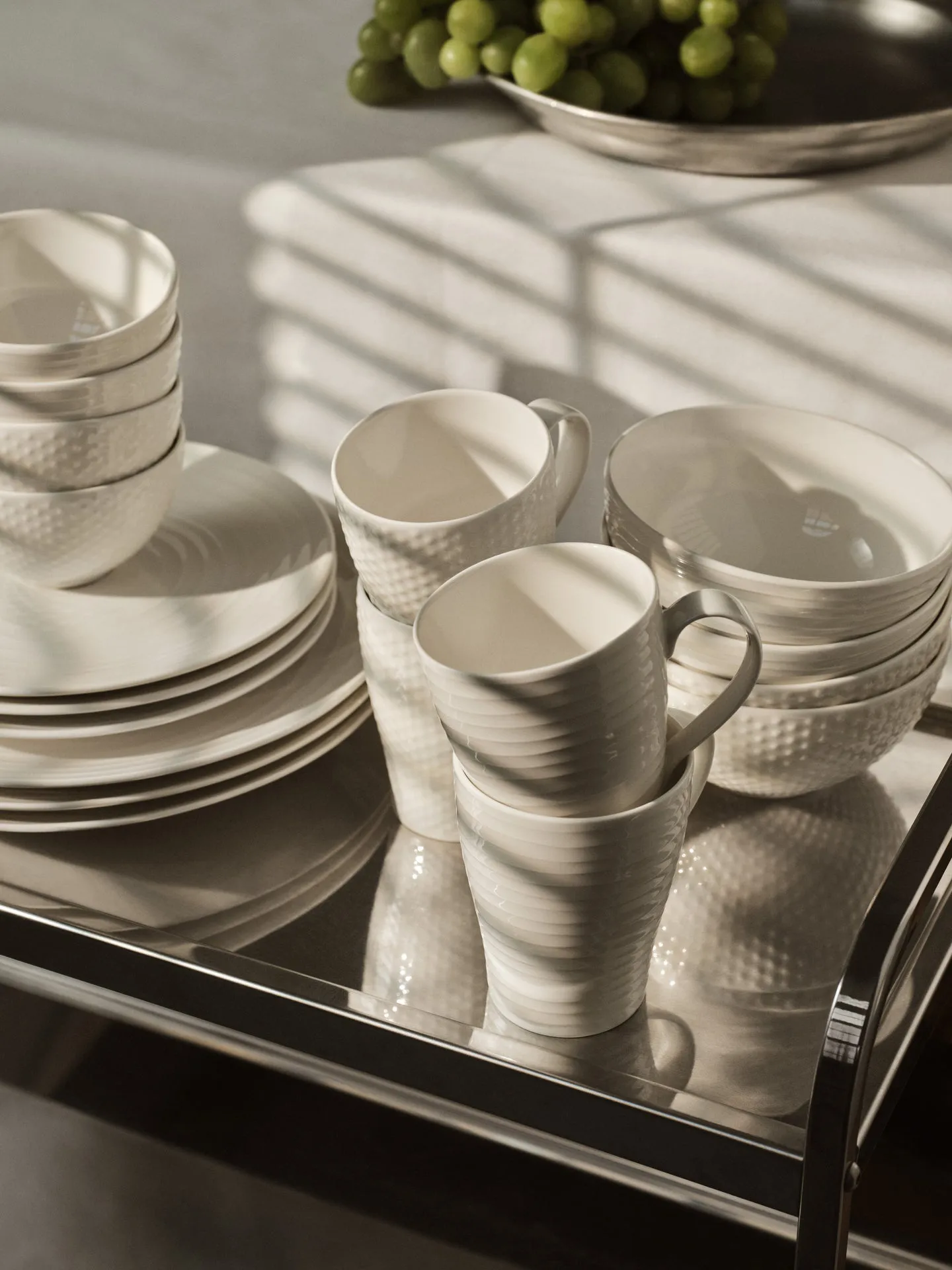 Tazza Blond, righe bianco Design House Stockholm