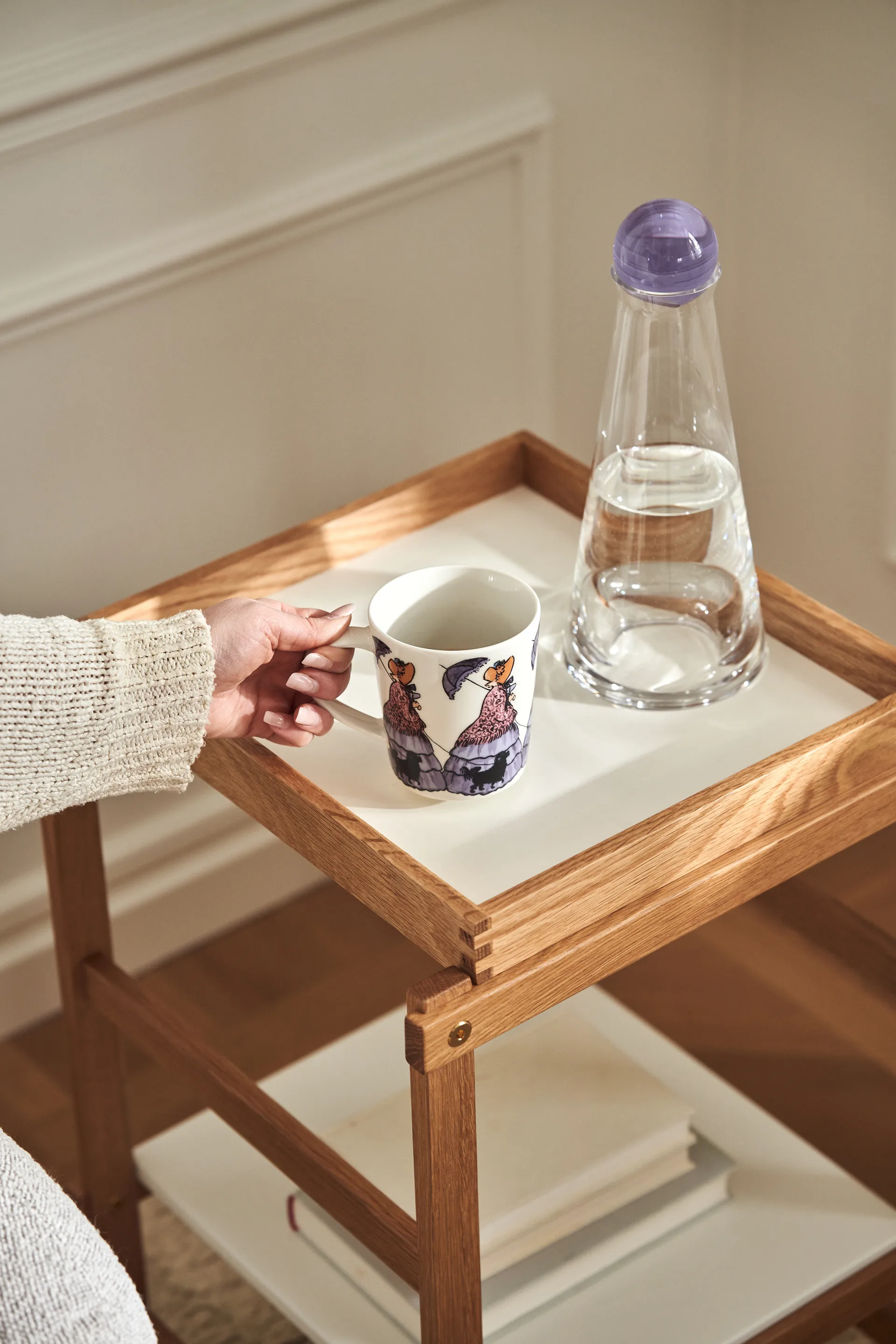 Tazza con manico Aunt Lavender, 40 cl Design House Stockholm