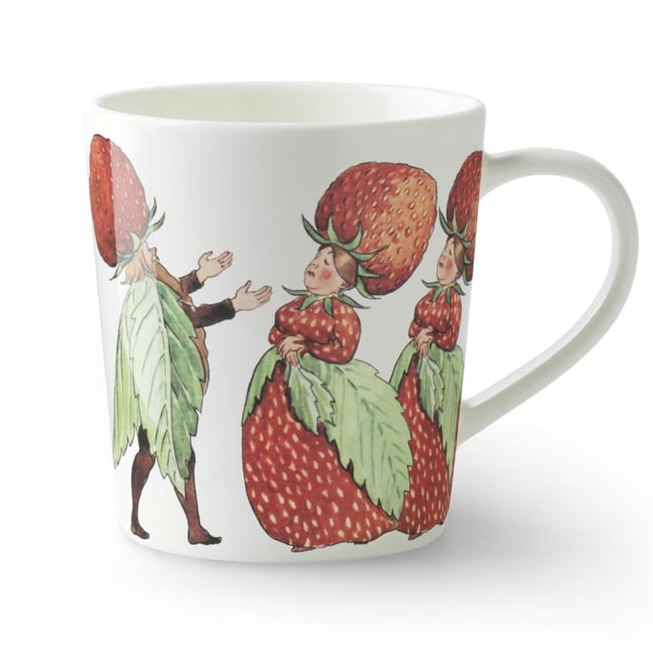 Tazza con manico The Strawberry Family  - 40 cl - Design House Stockholm