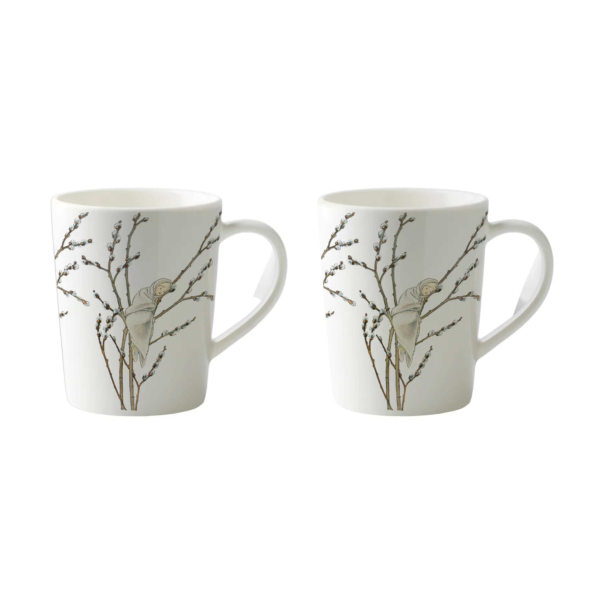 Tazza da vin brulé Little Willow 10 cl, confezione da 2, Bianco Design House Stockholm