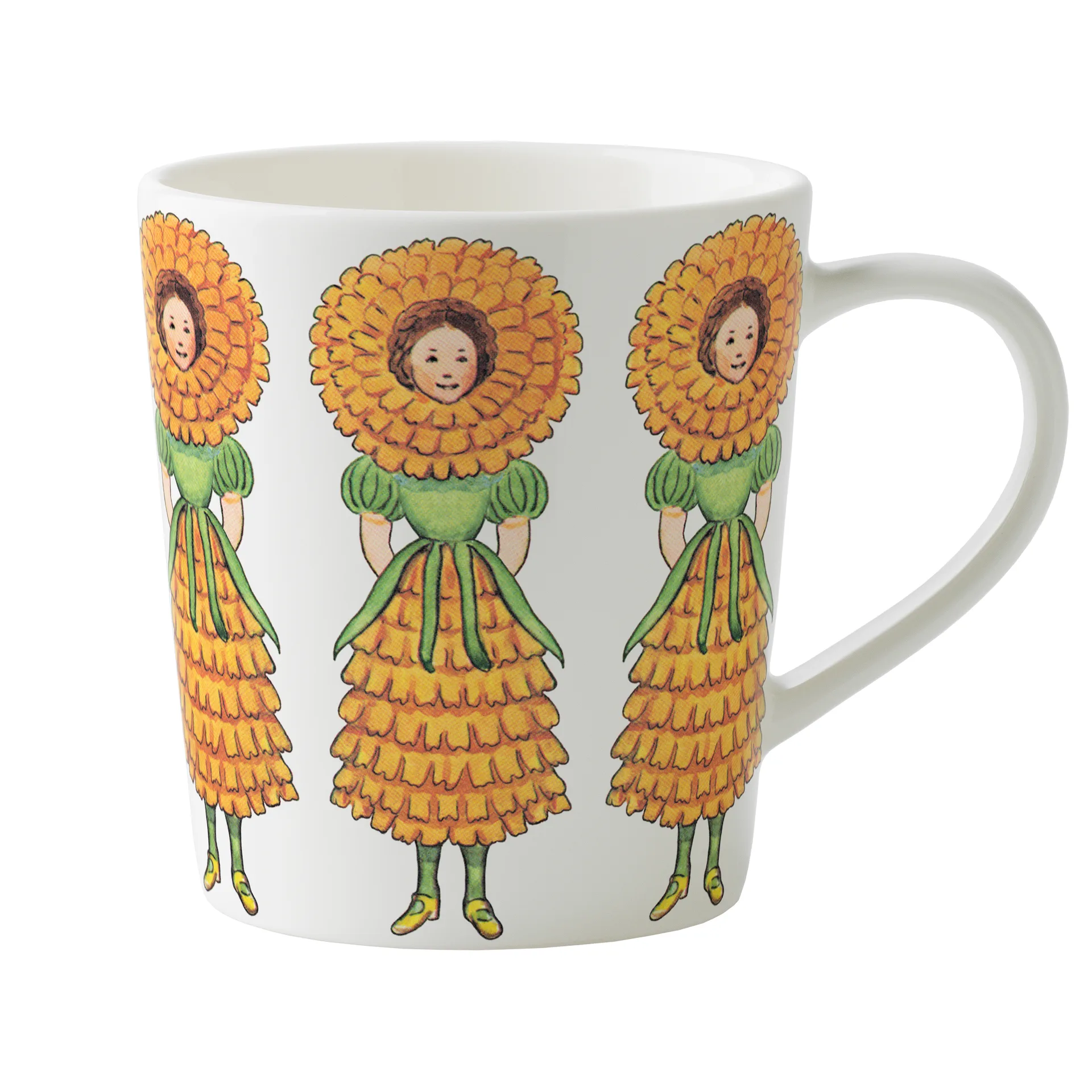 Tazza Fru Ringblomma con manico, 40 cl Design House Stockholm