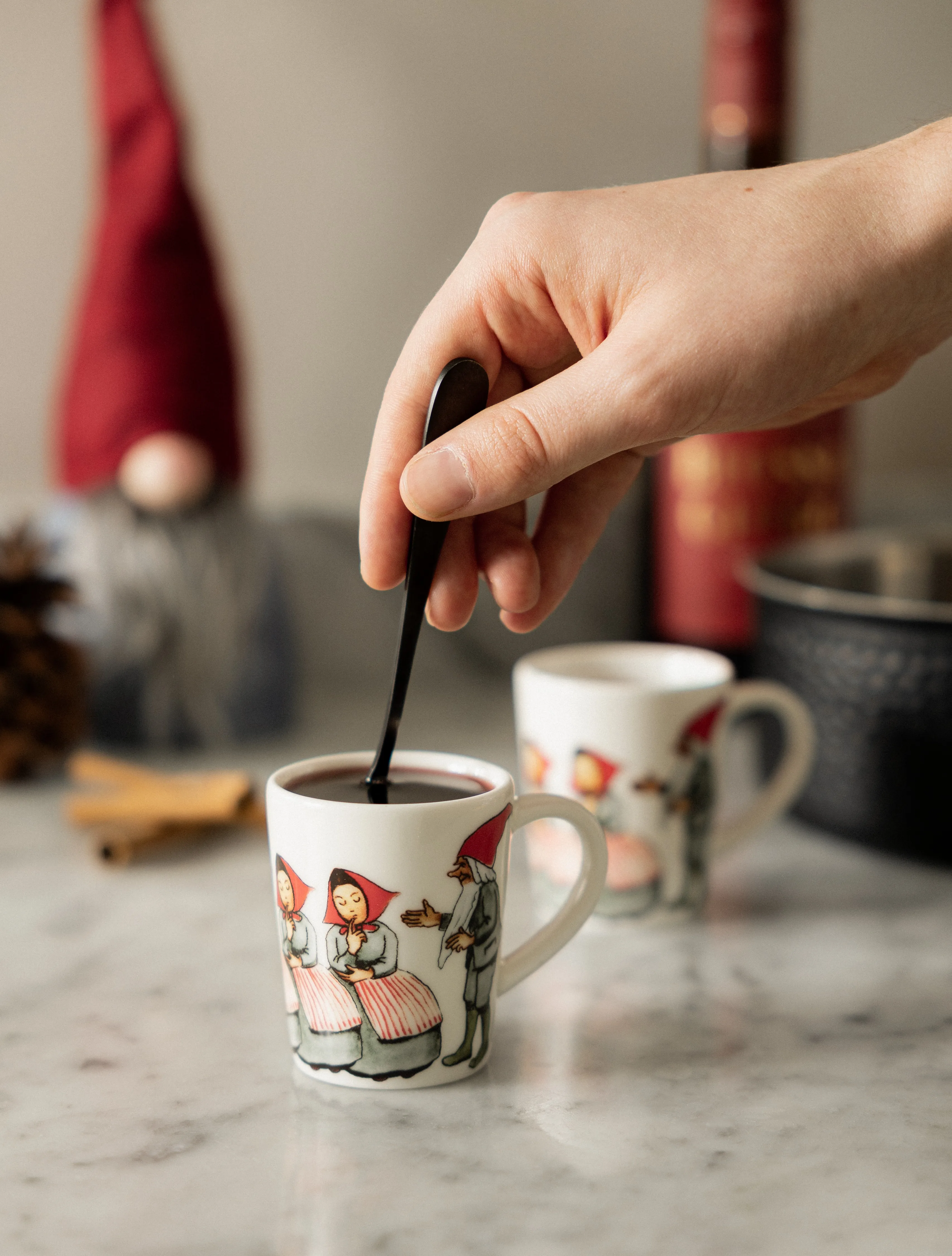 Tazza di vetro con vin brulè di Natale - Penta Vertriebs AG