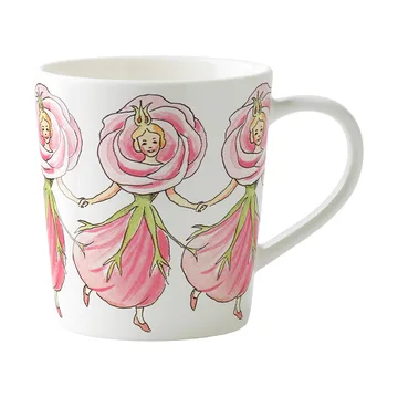Tazza rosa con manico - 40 cl - Design House Stockholm
