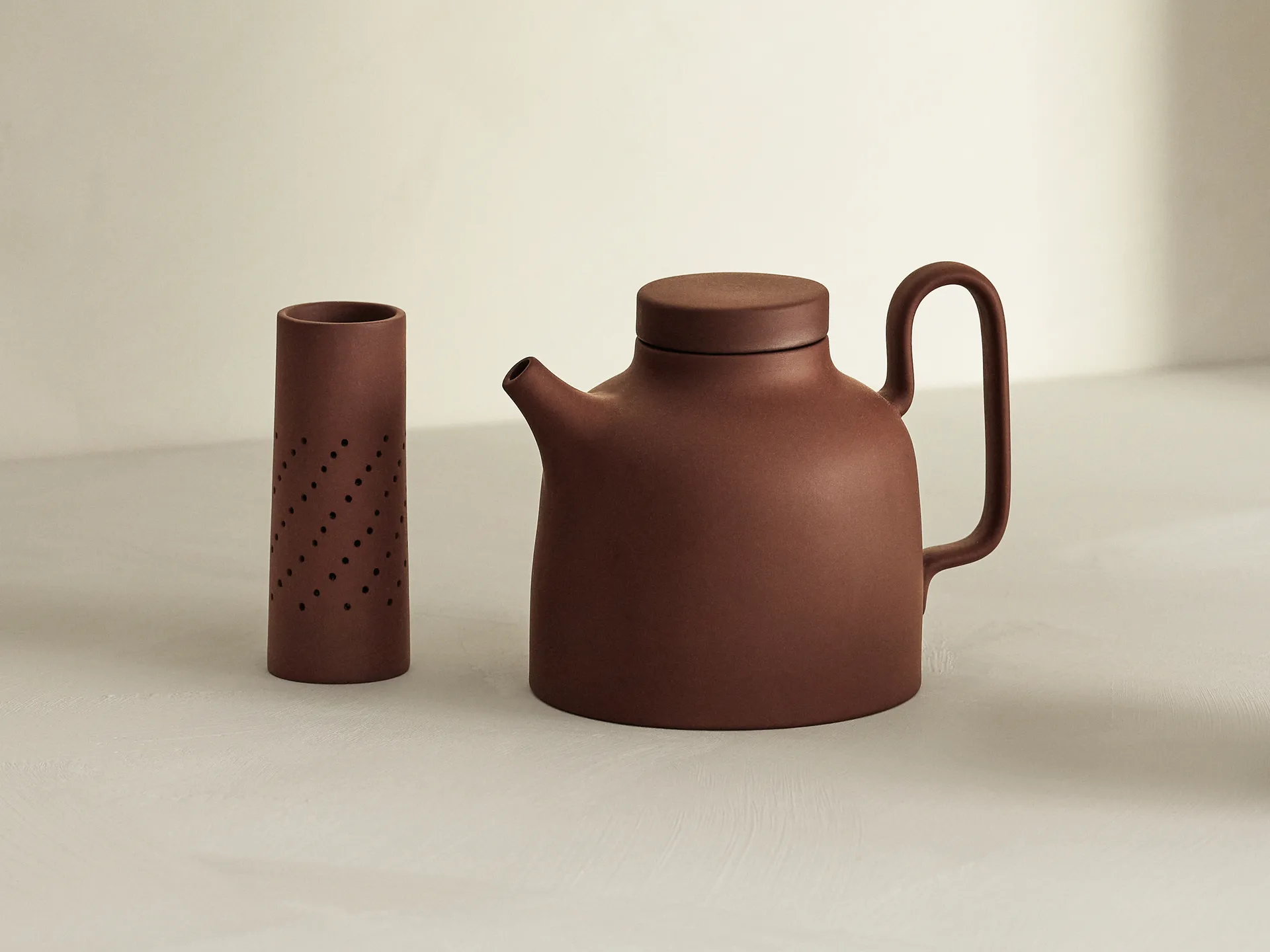 Teiera Sand 65 cl, Red clay Design House Stockholm