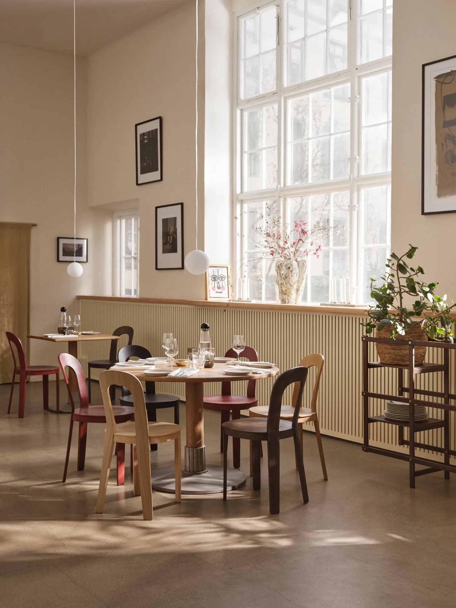 Tock Table tavolo, Rovere, Ø110x76 cm Design House Stockholm