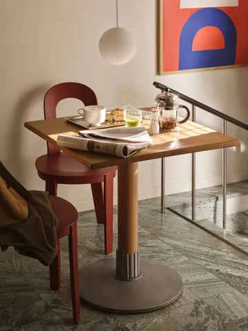 Tock Table tavolo - Rovere scuro, 75x75x76 cm - Design House Stockholm
