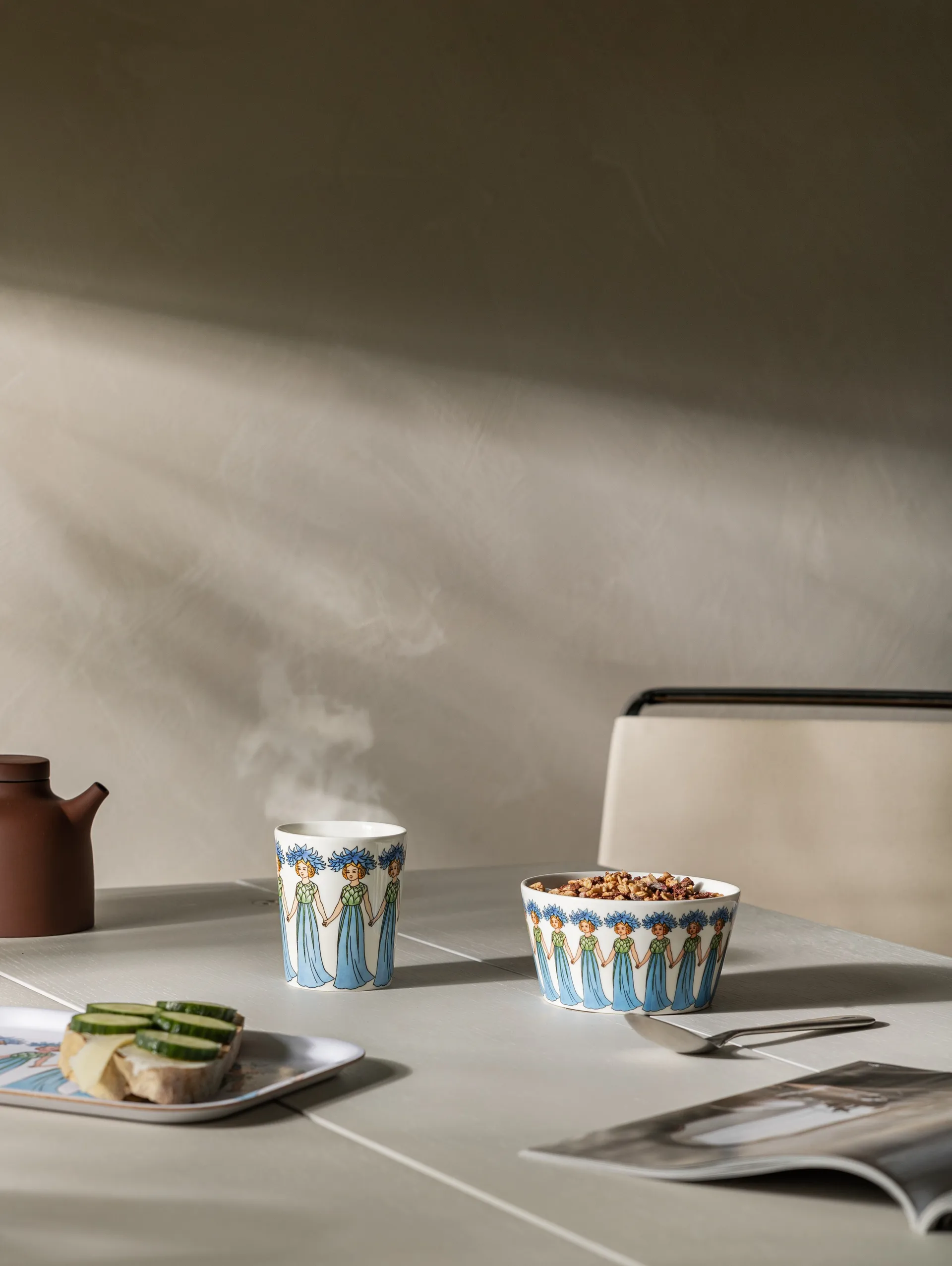 Vassoio Cornflower, cornflower Design House Stockholm