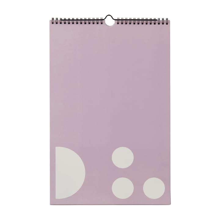 Agenda mensile Design Letters - Lavanda - Design Letters