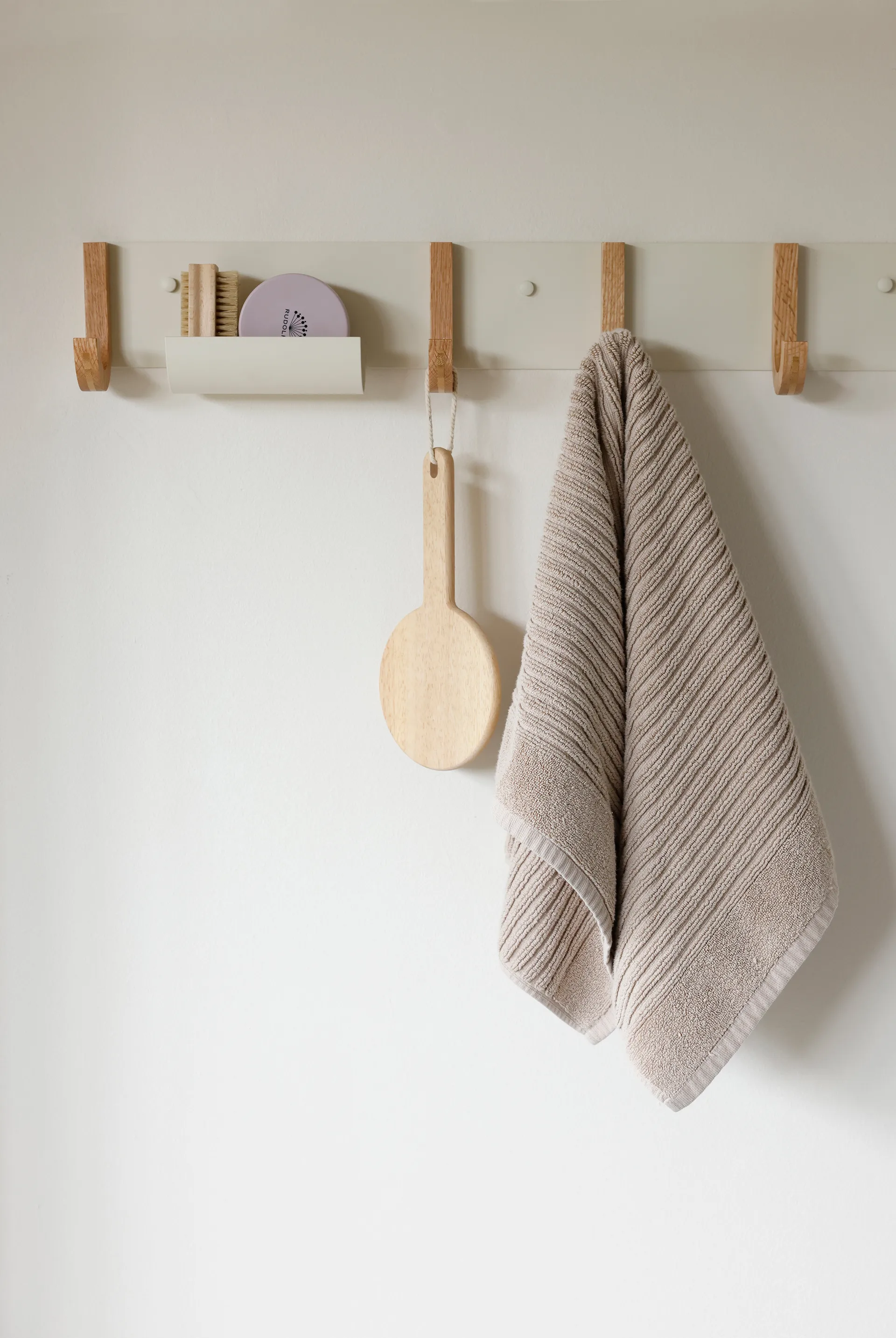 Appendiabiti Jay 5 ganci, Creamweiss-ek Design Letters