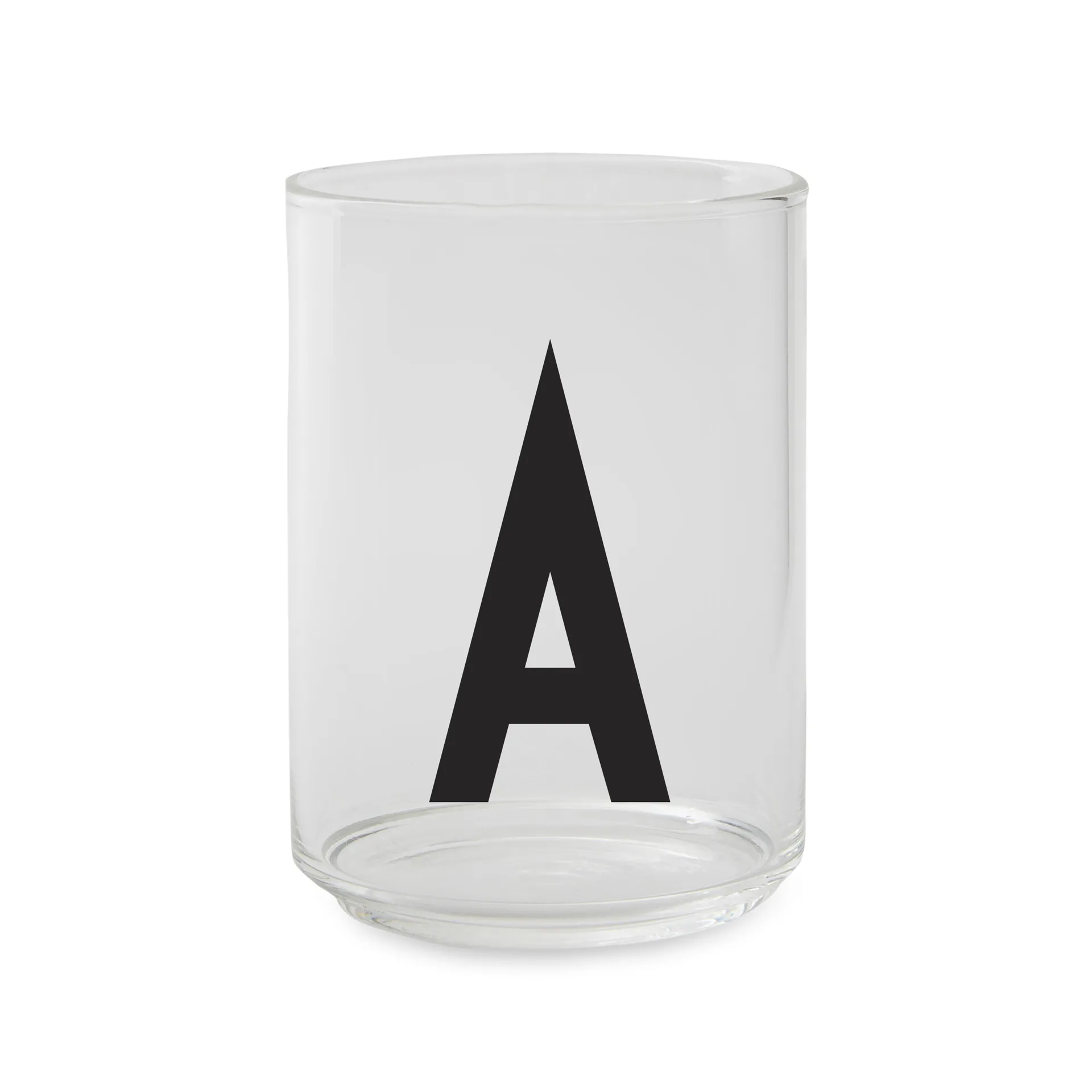 Bicchiere Design Letters, A  Design Letters