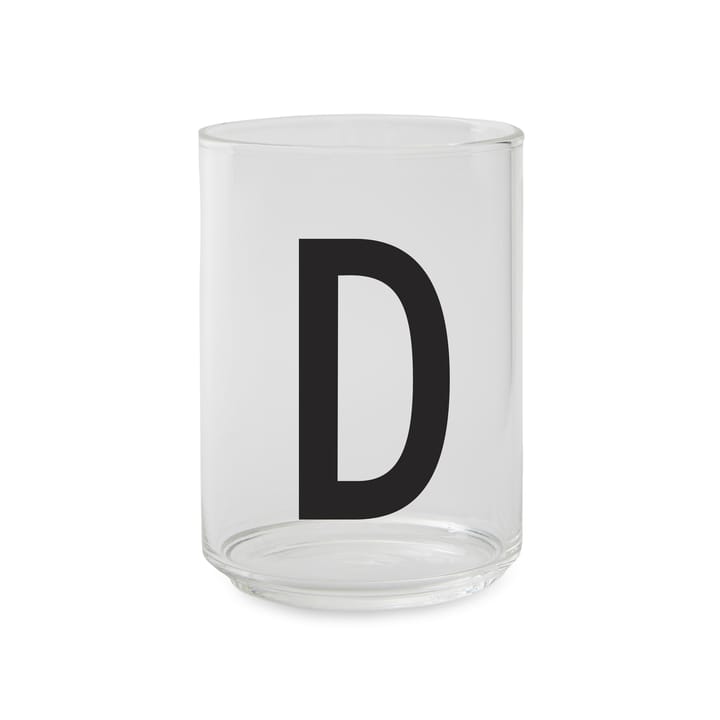 Bicchiere Design Letters - D - Design Letters