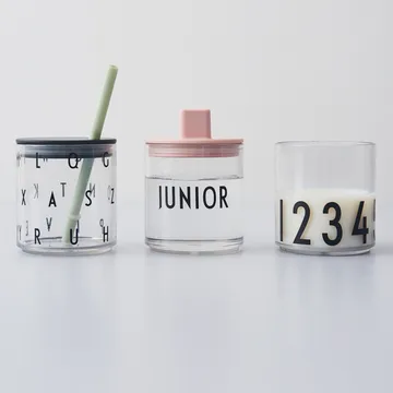 Bicchiere per bambini in tritan Personal Design Letters  - Junior - Design Letters