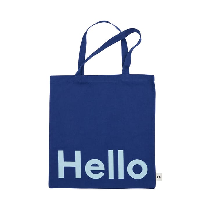 Borsa a tracolla Design Letters - Hello-blu scuro - Design Letters