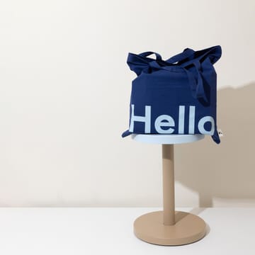 Borsa a tracolla Design Letters - Hello-blu scuro - Design Letters