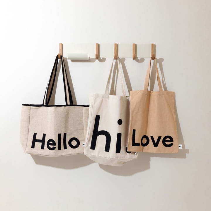 Borsa a tracolla Design Letters, Love-beige Design Letters
