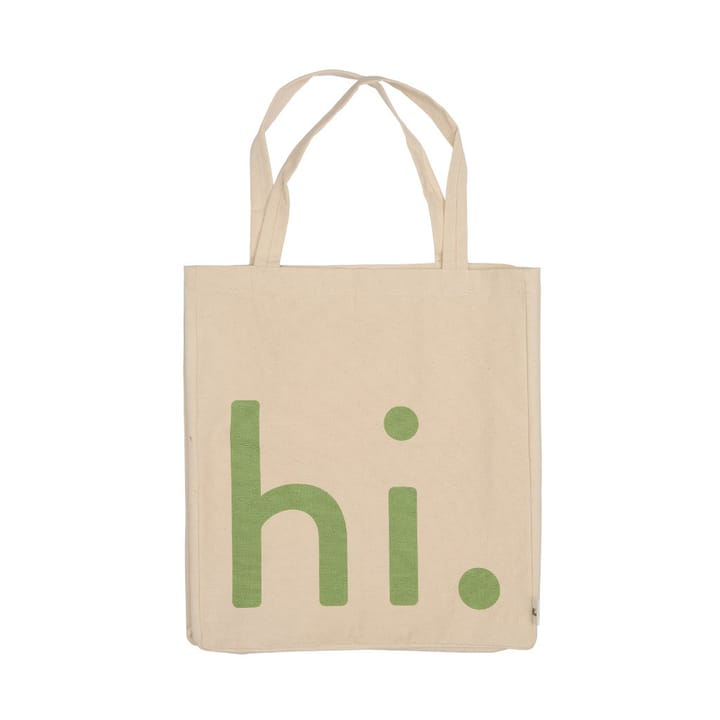 Borsa hi. Design Letters - Verde-rosa - Design Letters