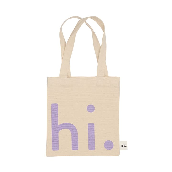 Borsa hi. Piccola Design Letters - Viola - Design Letters