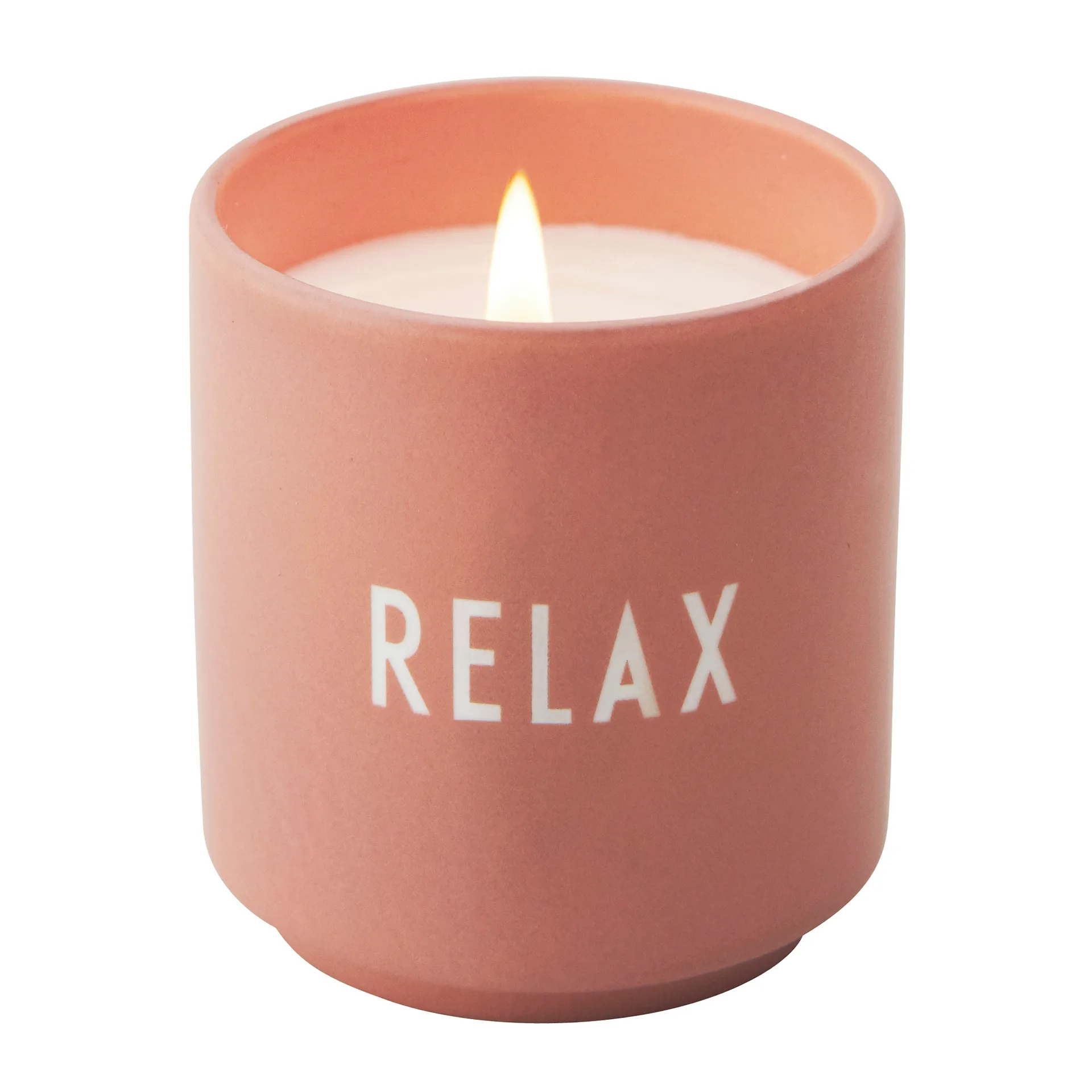 Candela profumata Design Letters Ø 5,5 cm, Relax-nude Design Letters