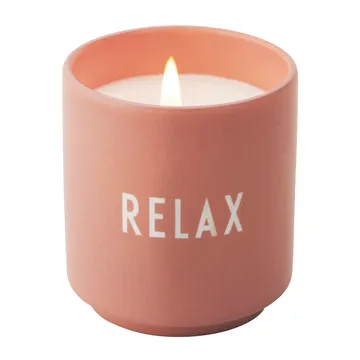Candela profumata Design Letters Ø 5,5 cm - Relax-nude - Design Letters