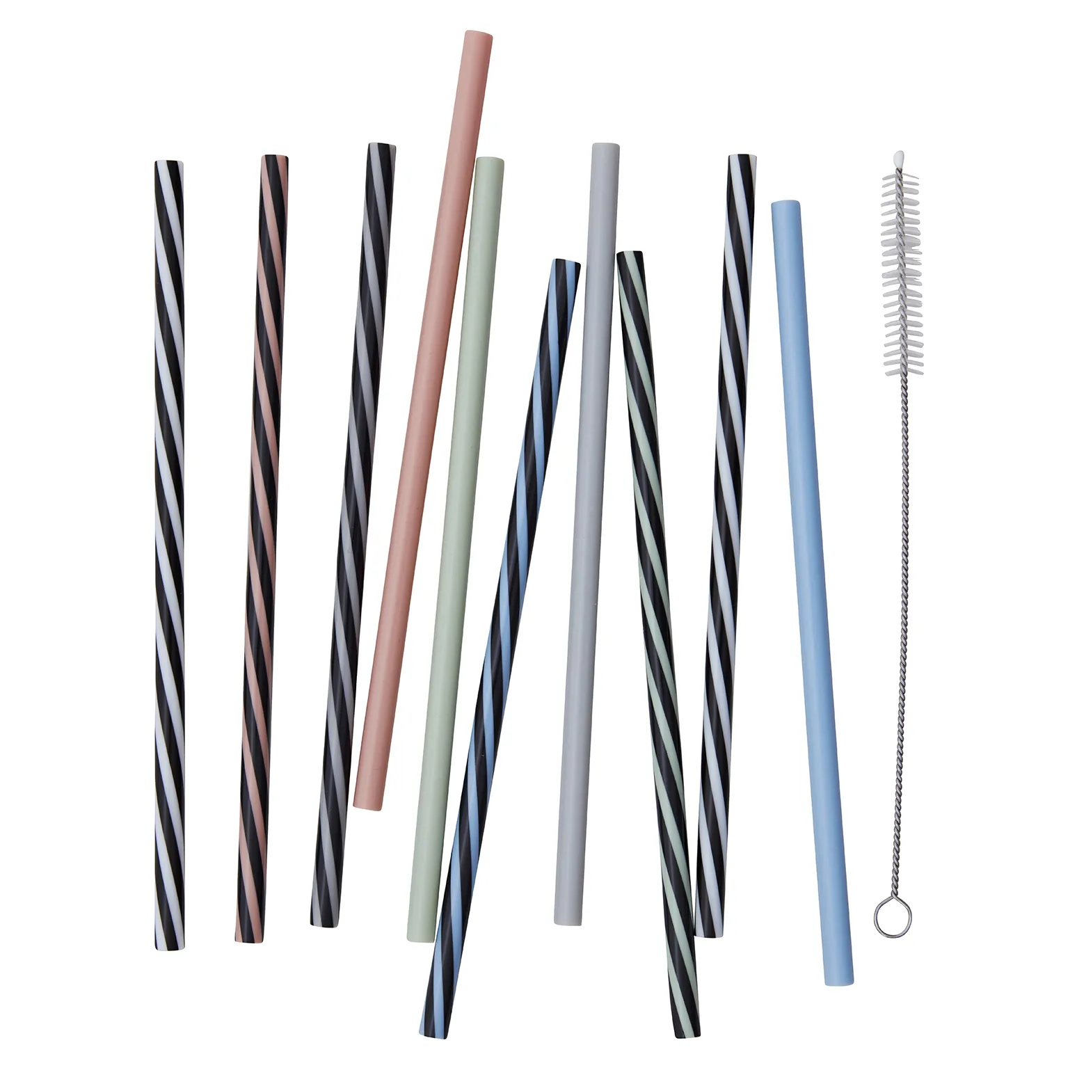 Cannuccia Design Letters confezione da 10, multicolore Design Letters